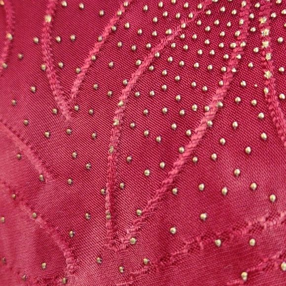 New Directions Shirt Blouse, Size Large, red - Picture 6 of 8